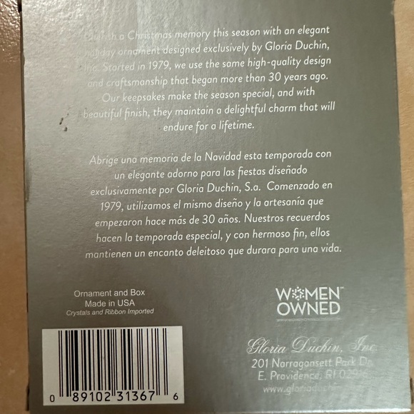 NWT Two Collectable Navy Plus Christmas Ornaments - Picture 4 of 9